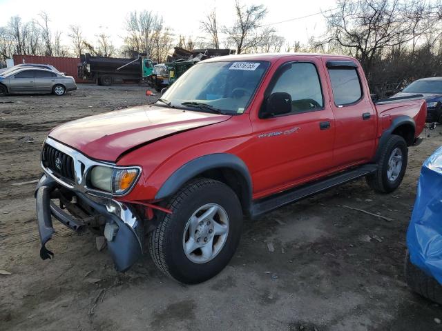 5TEGN92N44Z350136 - 2004 TOYOTA TACOMA DOUBLE CAB PRERUNNER RED photo 1