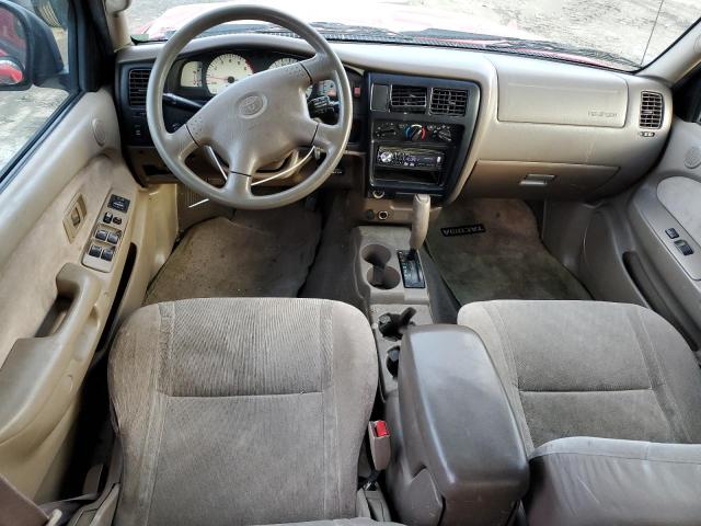 5TEGN92N44Z350136 - 2004 TOYOTA TACOMA DOUBLE CAB PRERUNNER RED photo 8