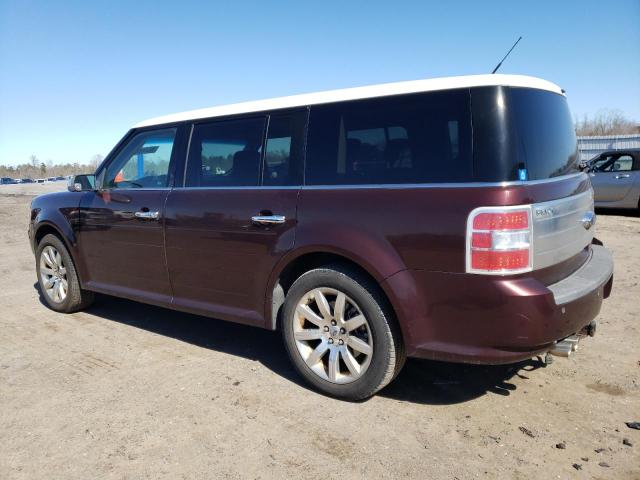 2FMDK53C49BA07118 - 2009 FORD FLEX LIMITED BURGUNDY photo 2