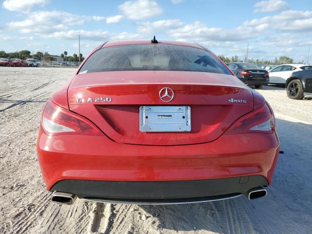 WDDSJ4GB5EN115424 - 2014 MERCEDES-BENZ CLA 250 4MATIC RED photo 6