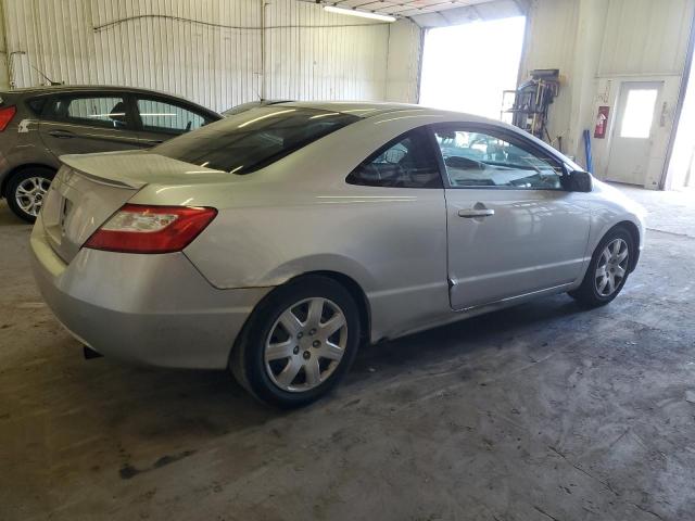 2HGFG12677H554074 - 2007 HONDA CIVIC LX SILVER photo 3