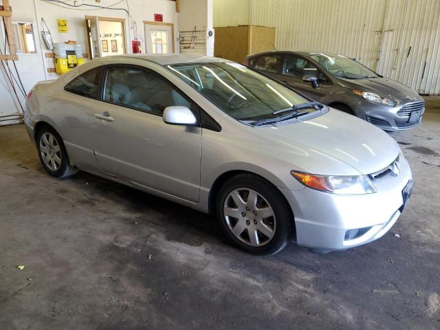 2HGFG12677H554074 - 2007 HONDA CIVIC LX SILVER photo 4