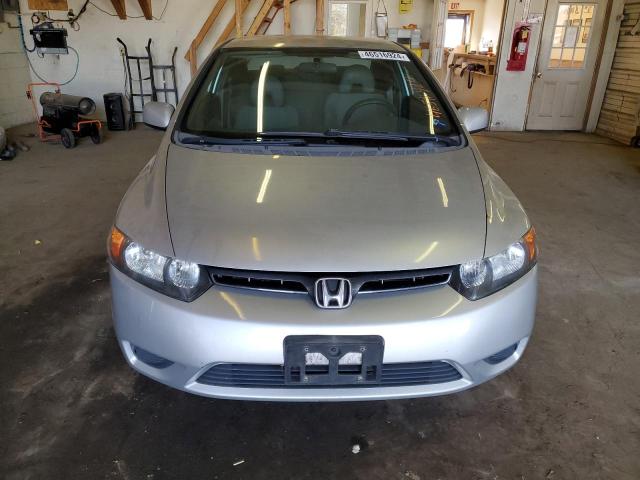 2HGFG12677H554074 - 2007 HONDA CIVIC LX SILVER photo 5