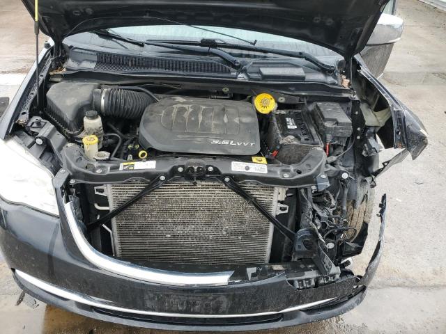 2C4RC1CGXER328794 - 2014 CHRYSLER TOWN & COU TOURING L BLACK photo 12