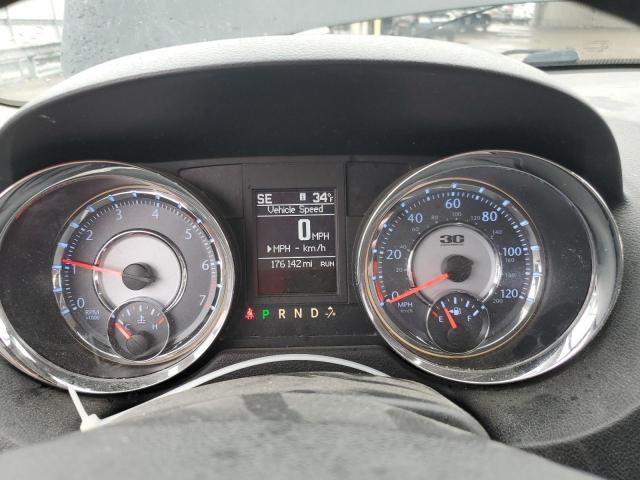 2C4RC1CGXER328794 - 2014 CHRYSLER TOWN & COU TOURING L BLACK photo 9