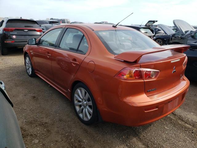 JA3AU86W49U017486 - 2009 MITSUBISHI LANCER GTS ORANGE photo 2