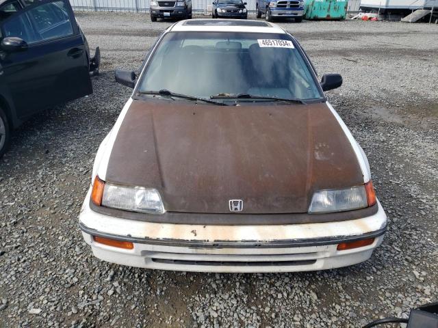 2HGED6358JH502614 - 1988 HONDA CIVIC DX WHITE photo 5