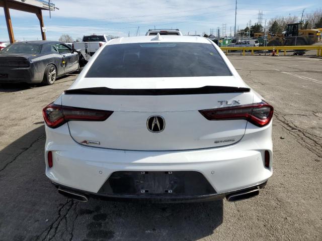 19UUB6F53NA002345 - 2022 ACURA TLX TECH A WHITE photo 6