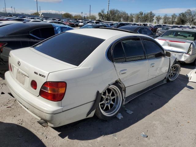 JT8BD68S2Y0114307 - 2000 LEXUS GS 300 WHITE photo 3