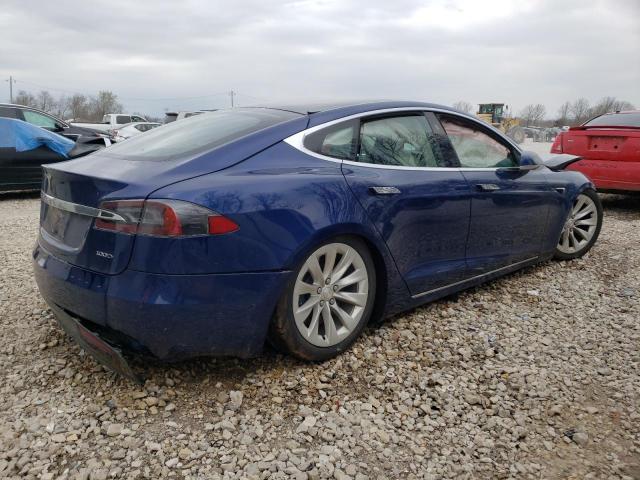 5YJSA1E26KF304699 - 2019 TESLA MODEL S Կապույտ լուսանկար 3