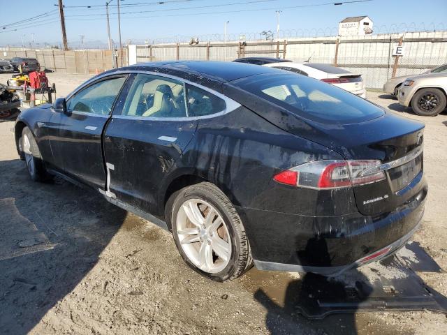 5YJSA1BC8DFP10158 - 2013 TESLA MODEL S BLACK photo 2