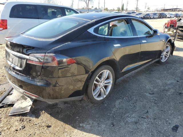 5YJSA1BC8DFP10158 - 2013 TESLA MODEL S BLACK photo 3