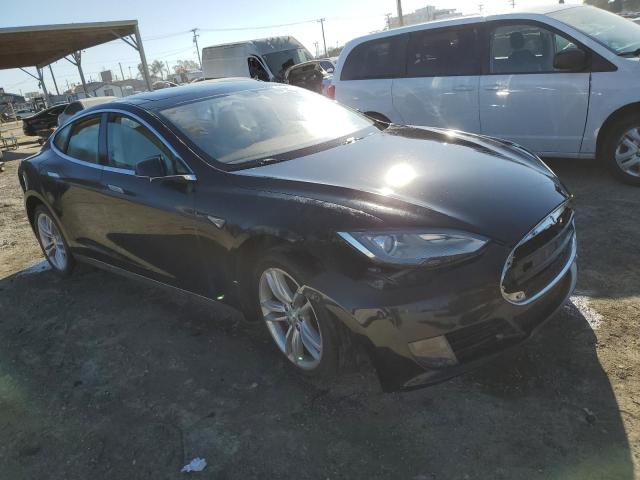 5YJSA1BC8DFP10158 - 2013 TESLA MODEL S BLACK photo 4