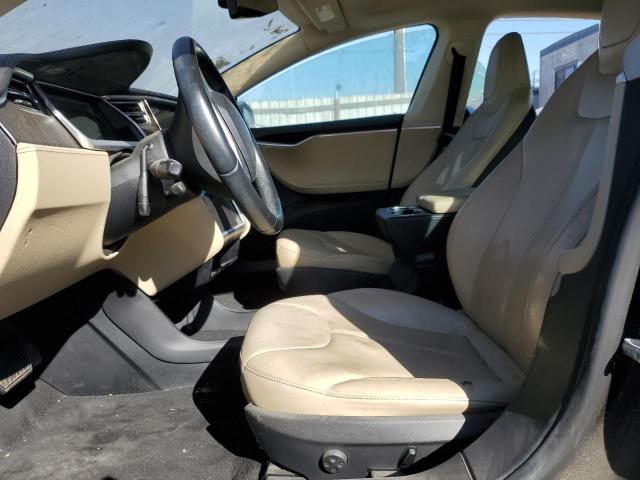 5YJSA1BC8DFP10158 - 2013 TESLA MODEL S BLACK photo 7