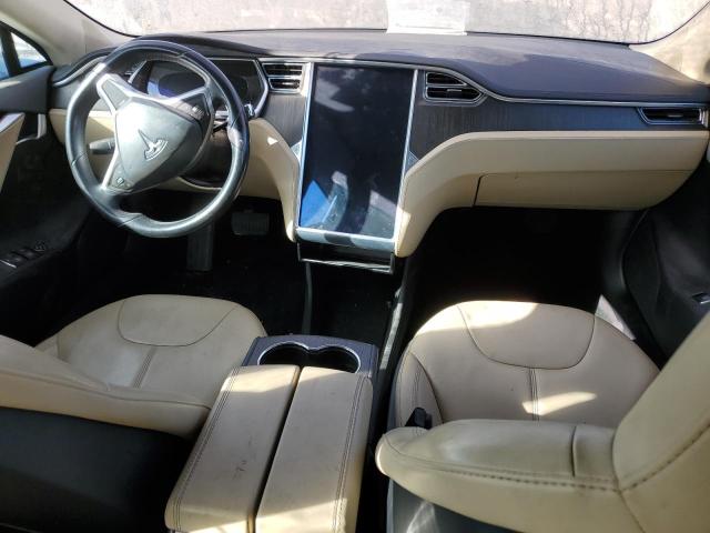 5YJSA1BC8DFP10158 - 2013 TESLA MODEL S BLACK photo 8