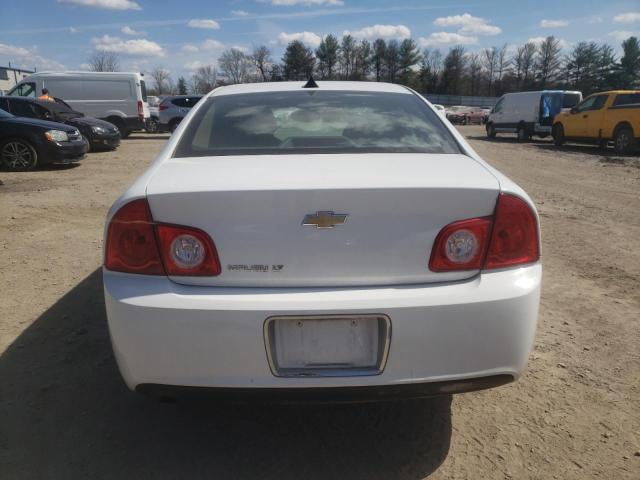 1G1ZC5E09CF381538 - 2012 CHEVROLET MALIBU 1LT WHITE photo 6