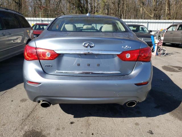 JN1EV7AR8HM841696 - 2017 INFINITI Q50 PREMIUM BLUE photo 6