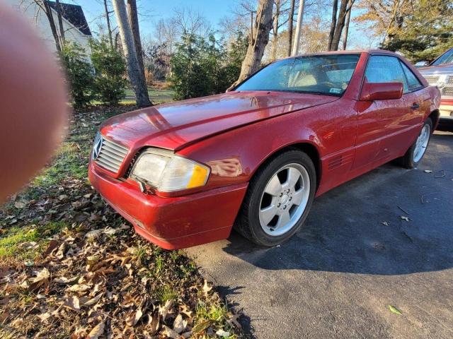 WDBFA67EXSF119121 - 1995 MERCEDES-BENZ SL 500 RED photo 2