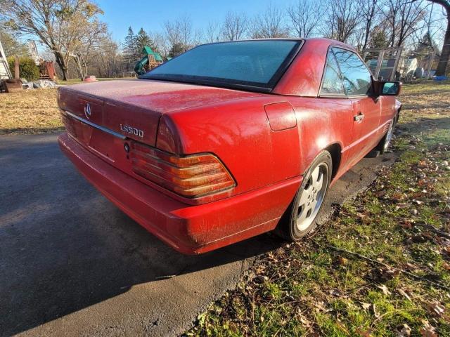 WDBFA67EXSF119121 - 1995 MERCEDES-BENZ SL 500 RED photo 4