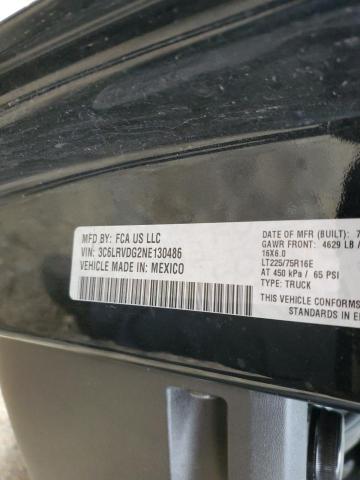 3C6LRVDG2NE130486 - 2022 RAM PROMASTER 2500 HIGH 黑色 照片 14