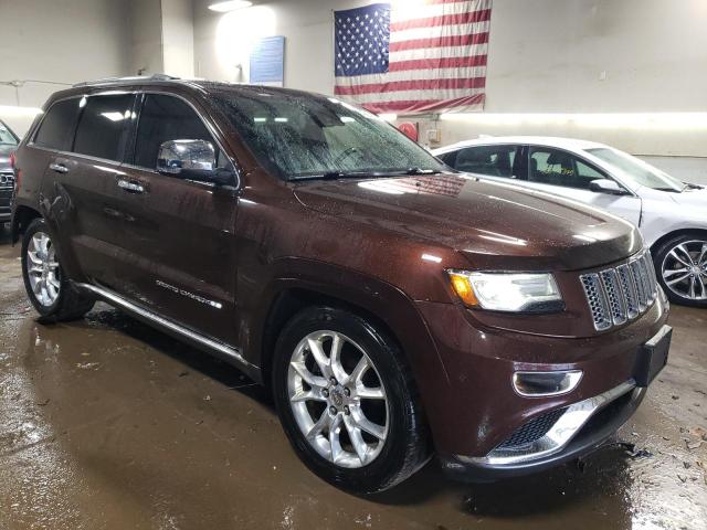 1C4RJFJT7EC251555 - 2014 JEEP GRAND CHER SUMMIT 棕色 照片 4