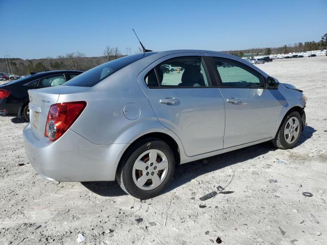 1G1JA5SH8D4225470 - 2013 CHEVROLET SONIC LS SILVER photo 3