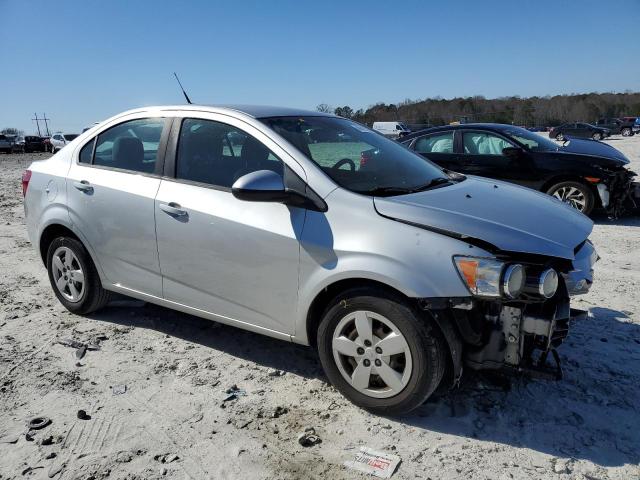 1G1JA5SH8D4225470 - 2013 CHEVROLET SONIC LS SILVER photo 4