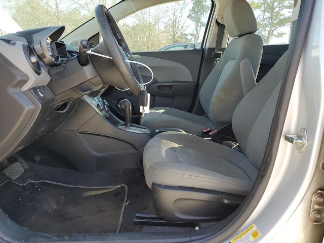 1G1JA5SH8D4225470 - 2013 CHEVROLET SONIC LS SILVER photo 7
