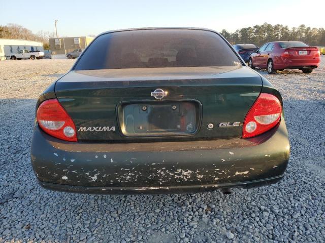 JN1CA31A3YT205585 - 2000 NISSAN MAXIMA GLE GREEN photo 6