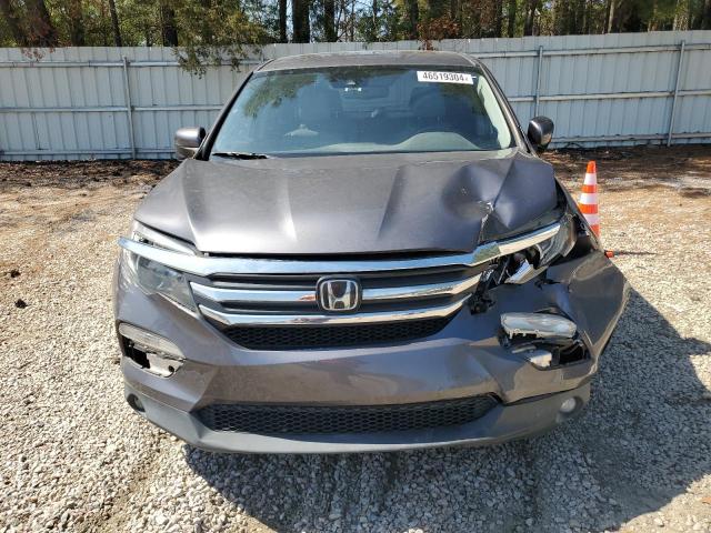 5FNYF6H65HB083760 - 2017 HONDA PILOT EXL GRAY photo 5