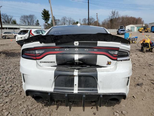 2C3CDXGJ5MH621670 - 2021 DODGE CHARGER SCAT PACK WHITE photo 6