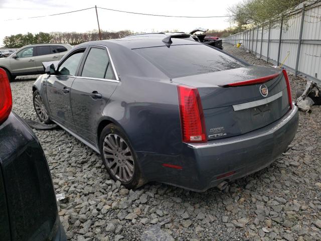 1G6DS5EV9A0143823 - 2010 CADILLAC CTS PREMIUM COLLECTION GRAY photo 2