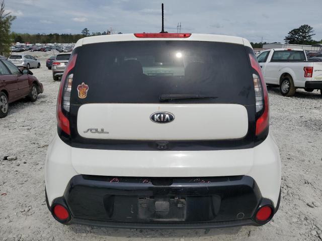 KNDJP3A54G7325831 - 2016 KIA SOUL + WHITE photo 6