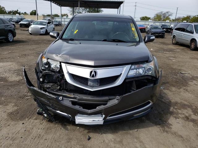 2HNYD2H6XCH537352 - 2012 ACURA MDX ADVANCE CHARCOAL photo 5