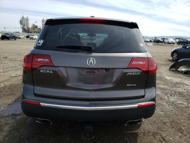 2HNYD2H6XCH537352 - 2012 ACURA MDX ADVANCE CHARCOAL photo 6
