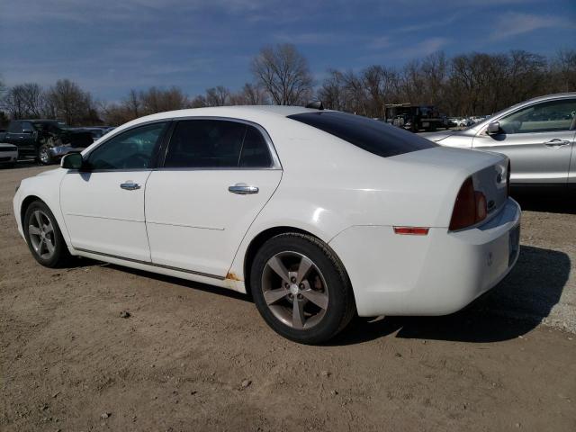 1G1ZC5EU7CF260560 - 2012 CHEVROLET MALIBU 1LT WHITE photo 2