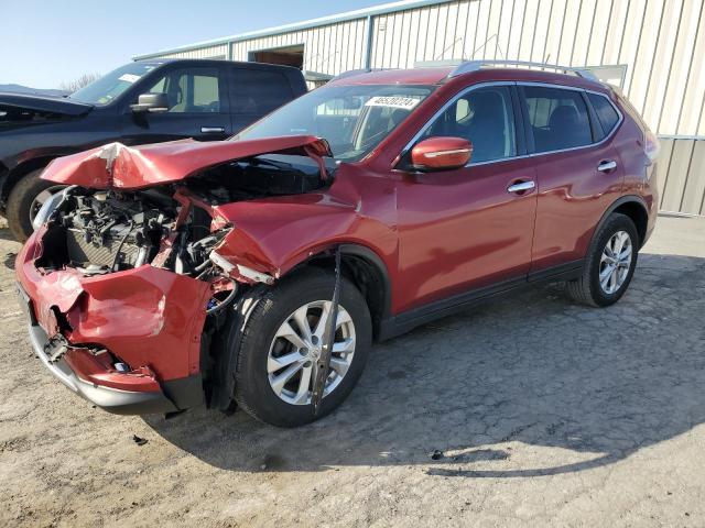 KNMAT2MV6FP507840 - 2015 NISSAN ROGUE S RED photo 1