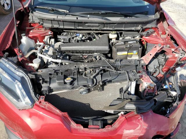 KNMAT2MV6FP507840 - 2015 NISSAN ROGUE S RED photo 12