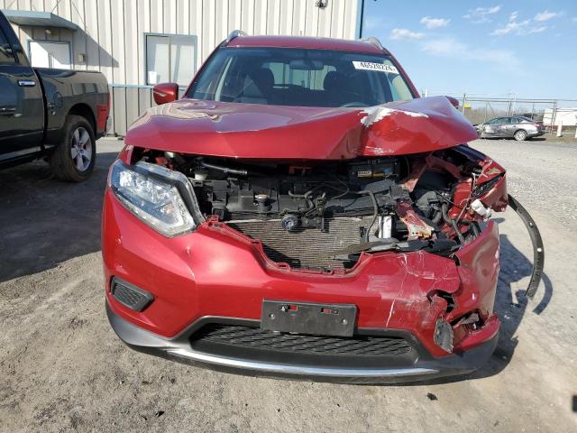 KNMAT2MV6FP507840 - 2015 NISSAN ROGUE S RED photo 5