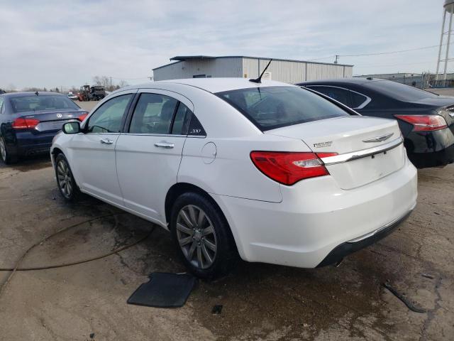 1C3CCBCG7DN522615 - 2013 CHRYSLER 200 LIMITED WHITE photo 2