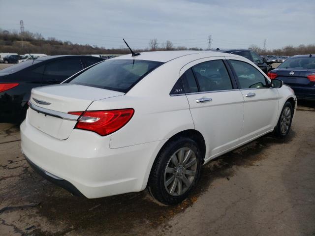 1C3CCBCG7DN522615 - 2013 CHRYSLER 200 LIMITED WHITE photo 3