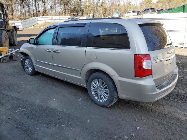 2C4RC1CG0FR753569 - 2015 CHRYSLER TOWN & COU TOURING L GOLD photo 2