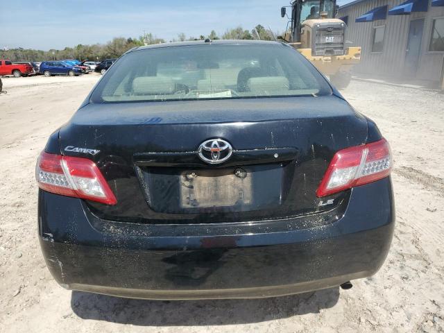 4T1BF3EK3BU738398 - 2011 TOYOTA CAMRY BASE BLACK photo 6