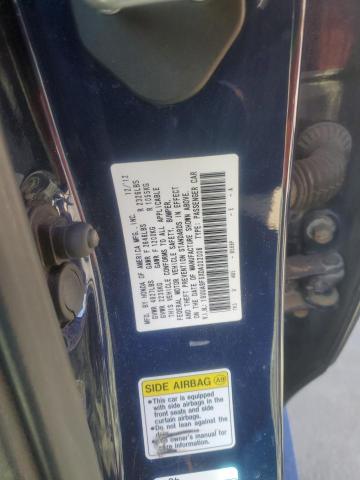 19UUA9F5XDA002006 - 2013 ACURA TL TECH BLUE photo 13