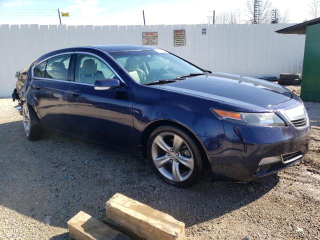 19UUA9F5XDA002006 - 2013 ACURA TL TECH BLUE photo 4