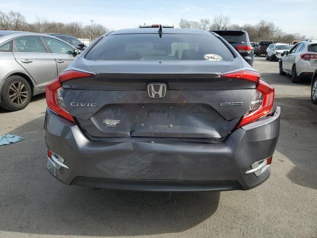 2HGFC1F94GH652446 - 2016 HONDA CIVIC TOURING GRAY photo 6