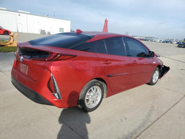 JTDKARFPXH3033404 - 2017 TOYOTA PRIUS PRIM ბურგუნდია ფოტო 3