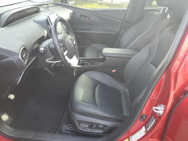 JTDKARFPXH3033404 - 2017 TOYOTA PRIUS PRIM ბურგუნდია ფოტო 7