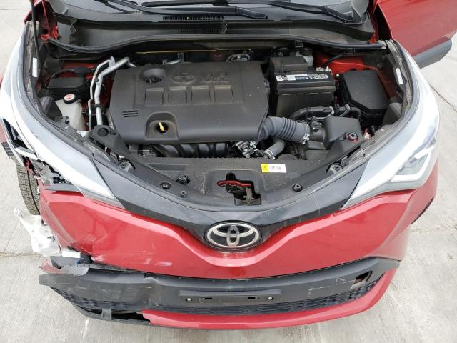 JTNKHMBX8L1080337 - 2020 TOYOTA C-HR XLE RED photo 11