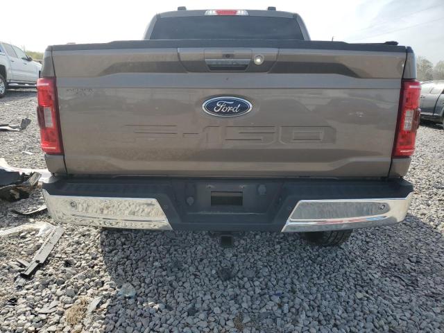 1FTFW1E5XMFB98866 - 2021 FORD F150 SUPERCREW BROWN photo 6